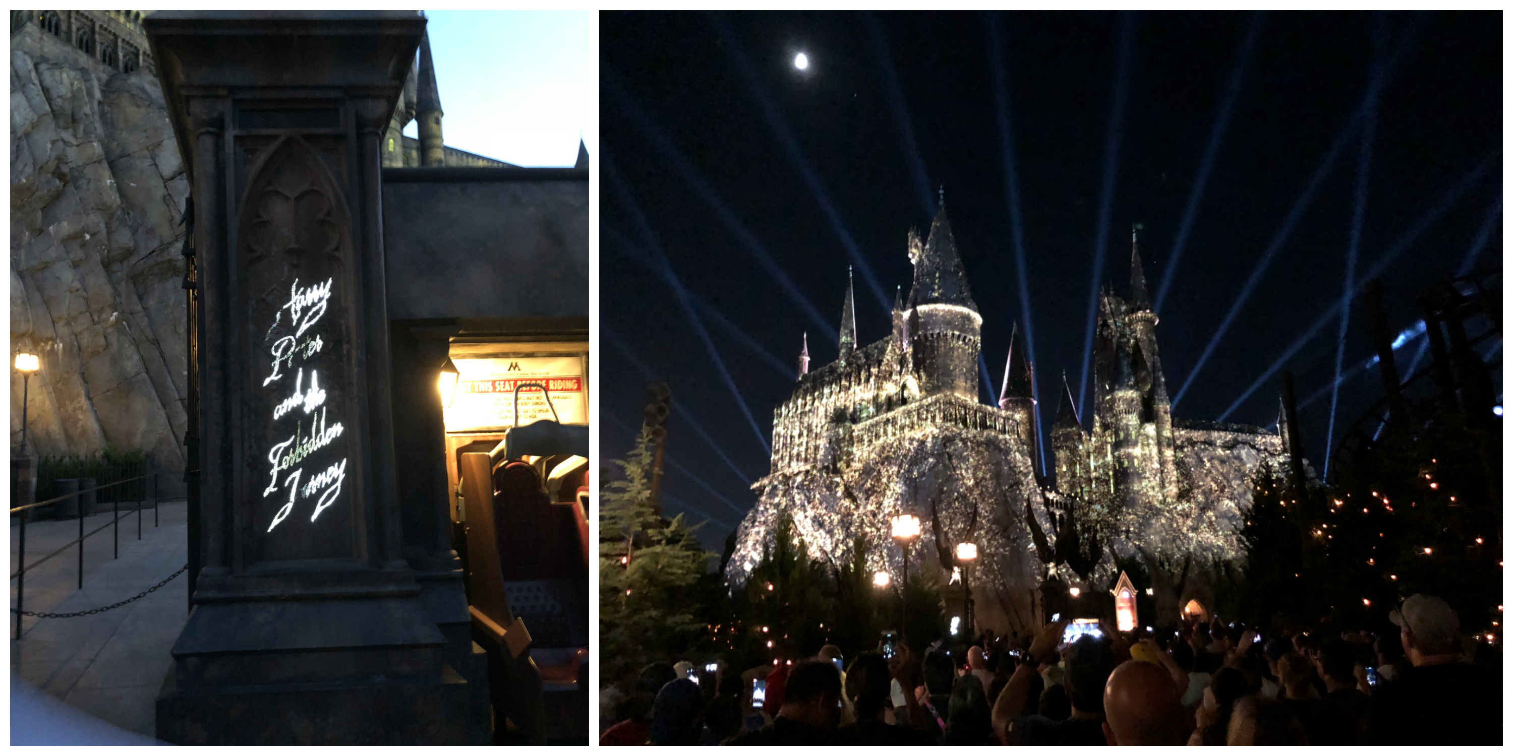 Hogwarts Light Show