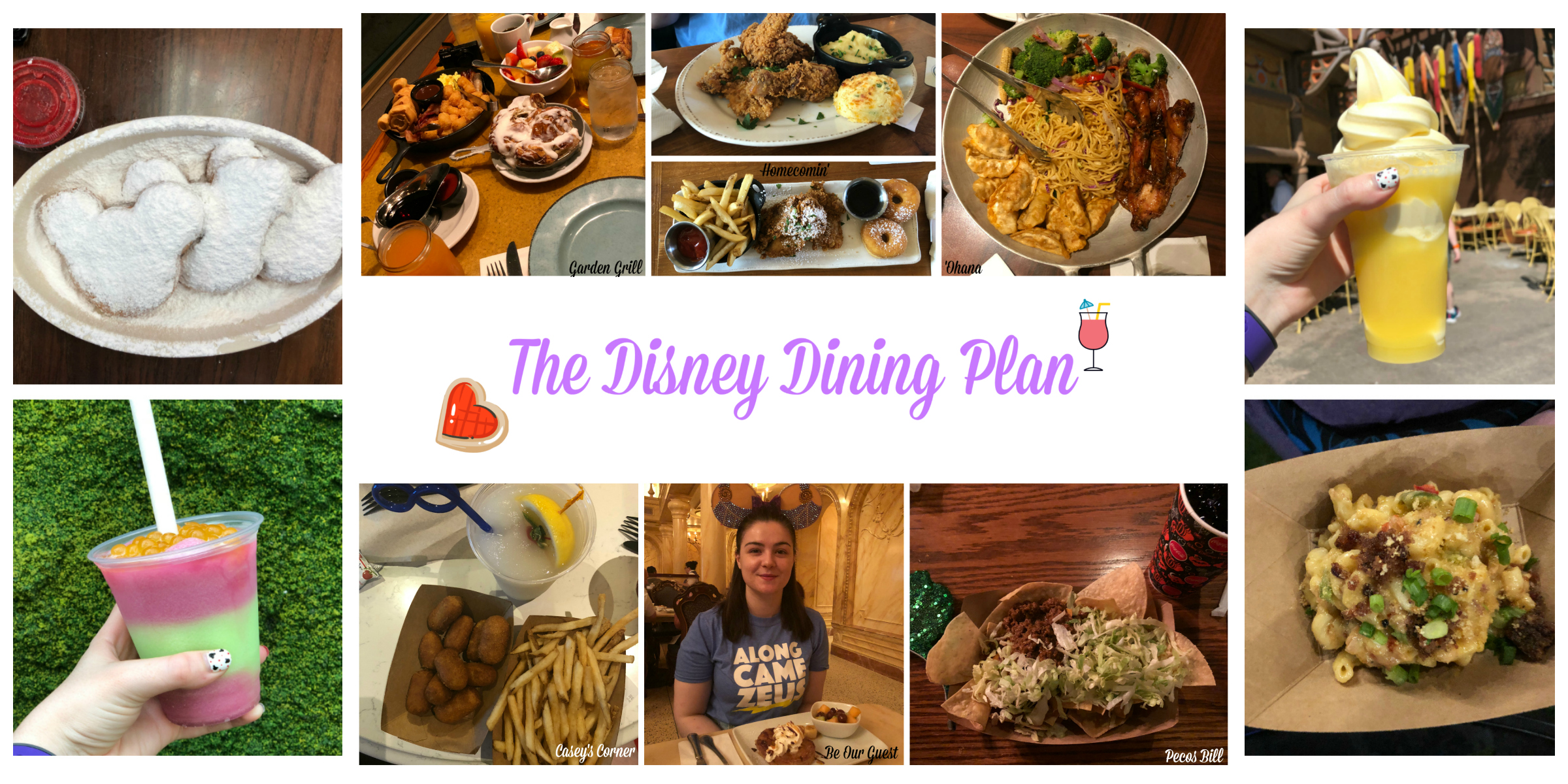 The Disney Dining Plan (Pinterest)